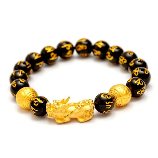 Feng Shui Black Obsidian Bracelet